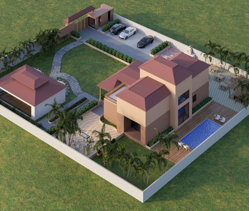 2 Project Jetpur Villa 3 Back side View1